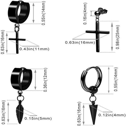 Fashionable earrings for men and women image 3