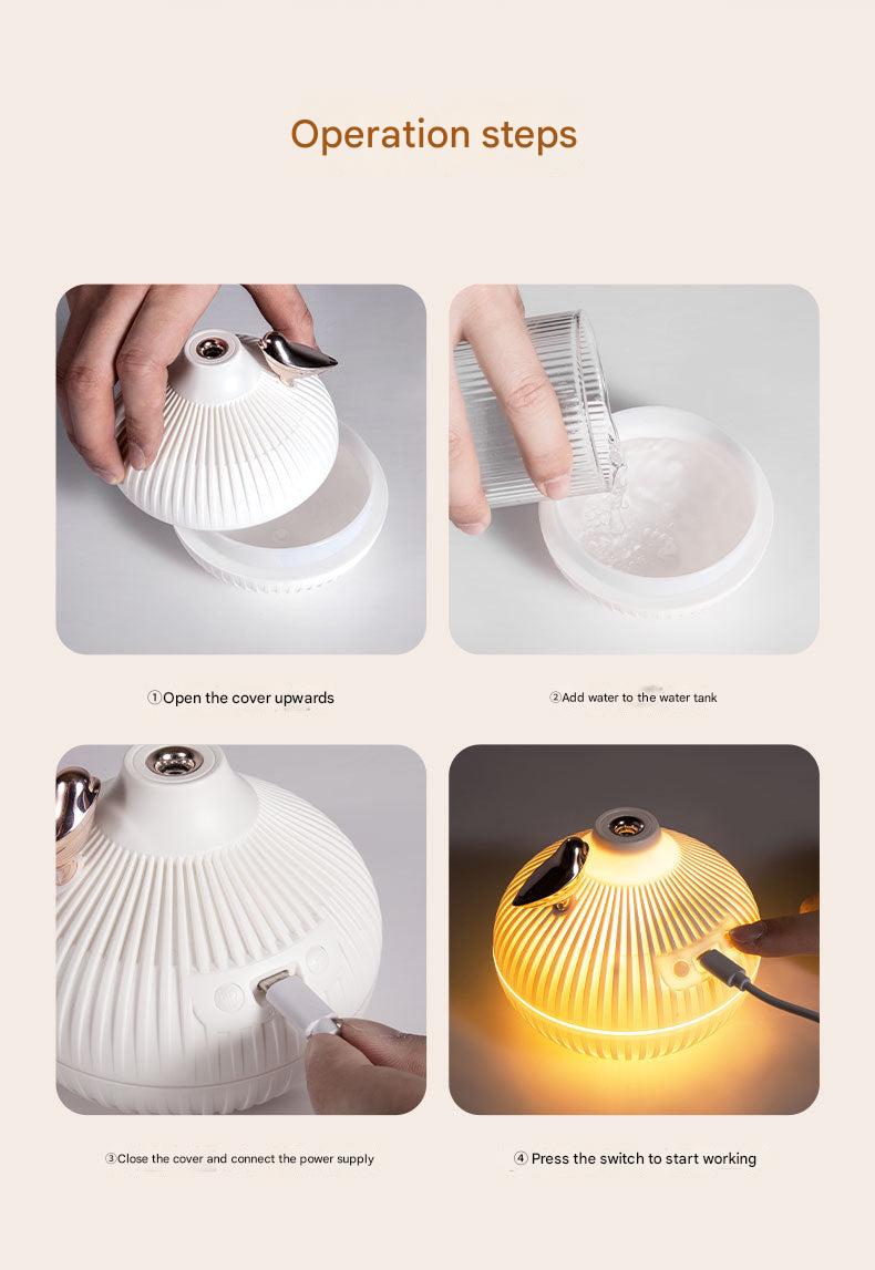 USB onion humidifier side view