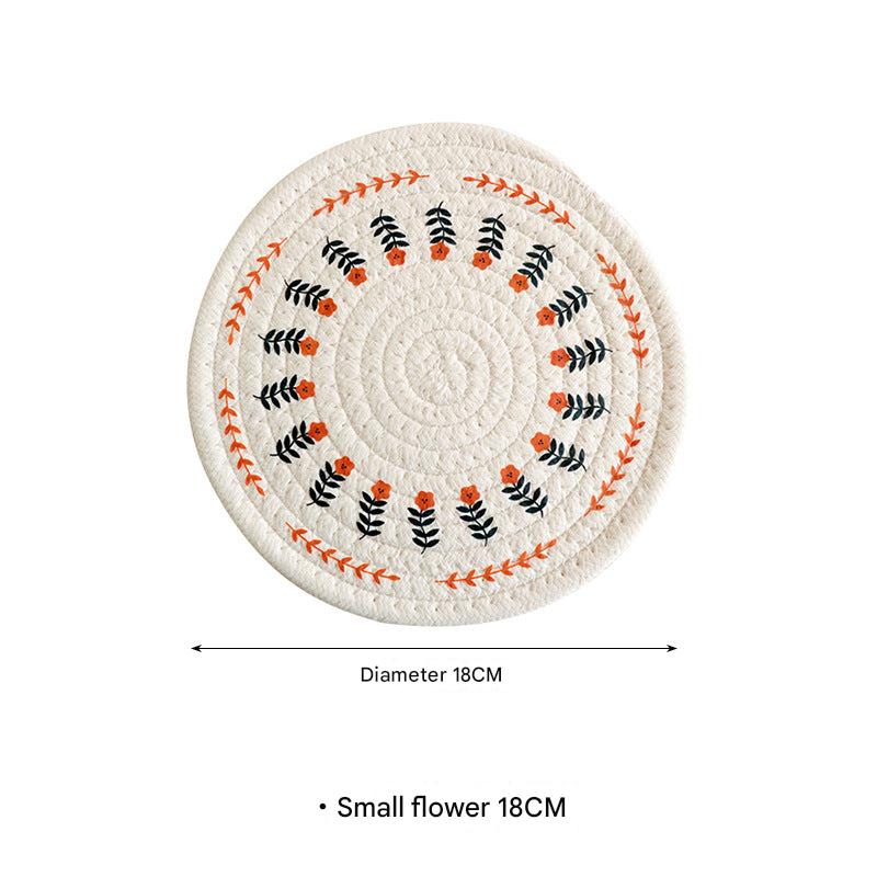Set of heat-resistant mats for pots and bowls