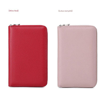 Premium RFID Leather Passport Holder Image 8