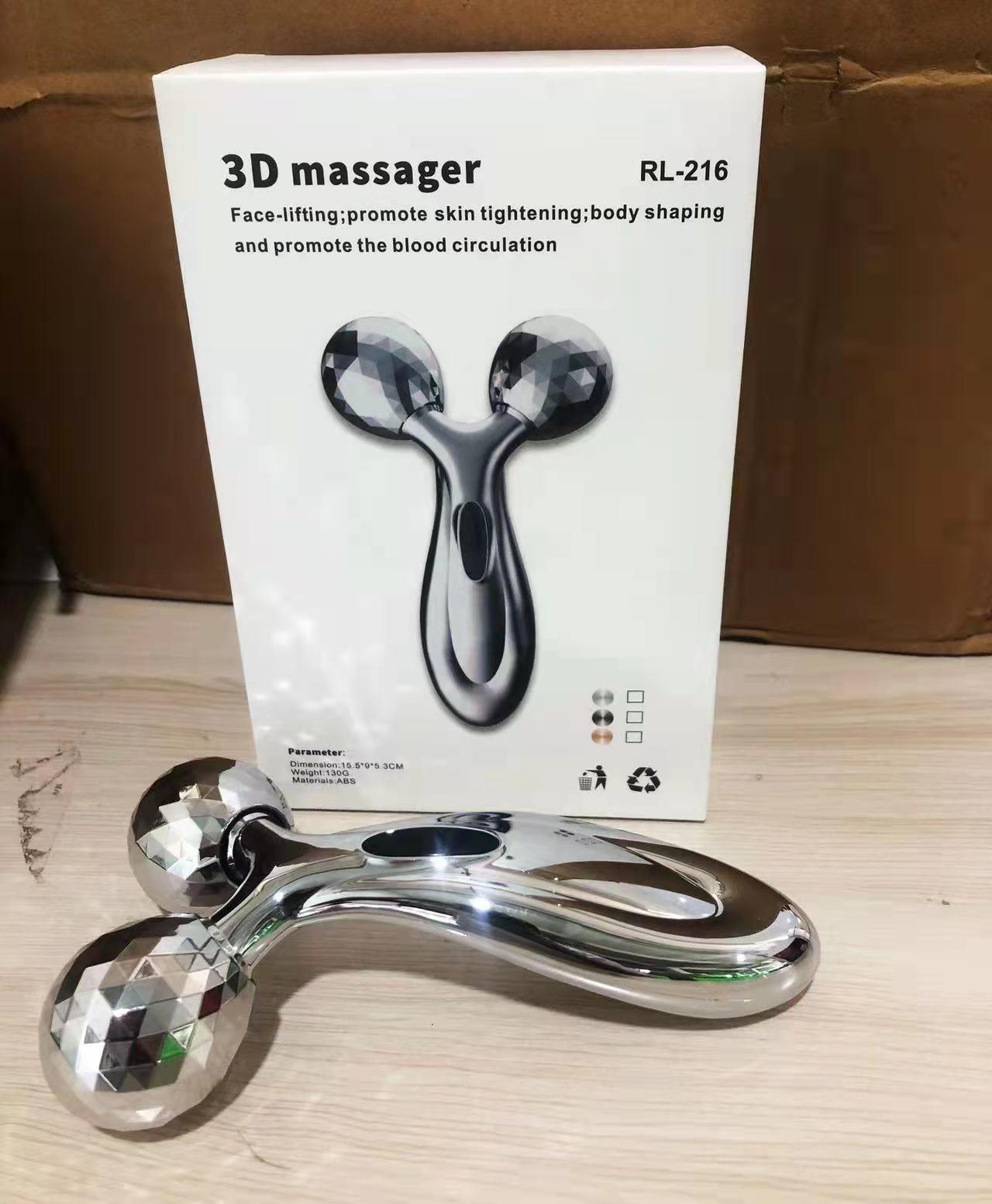 Durable facial massage instrument for rejuvenation