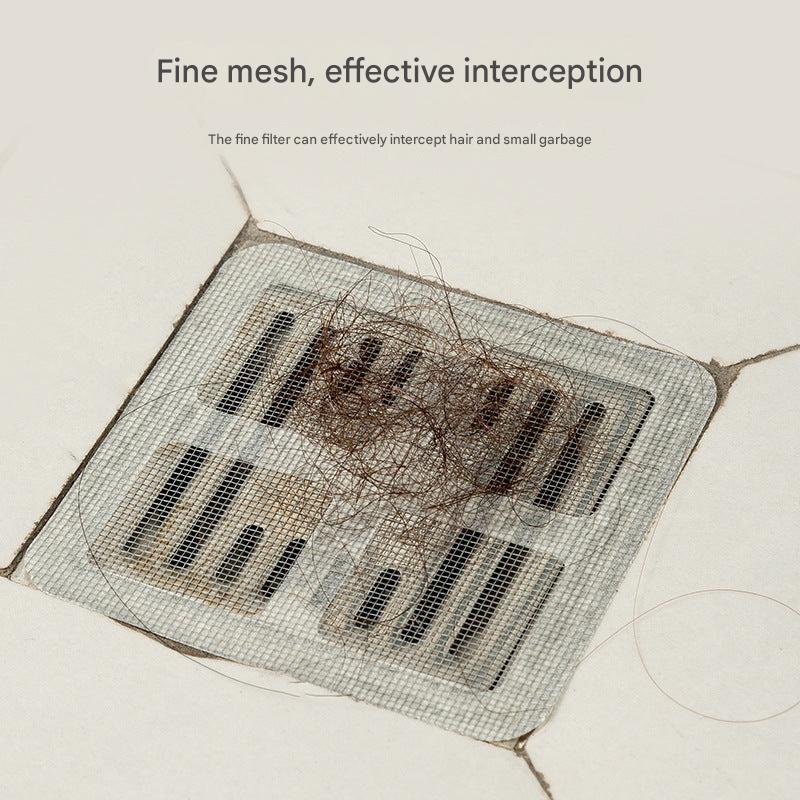 Disposable drain filter mat for kitchen