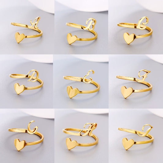 Durable stainless steel fashion jewelry ring