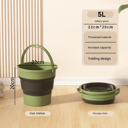 Thickened water bucket for washing car