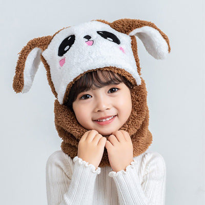 Colorful kids winter accessories