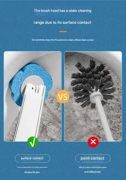 Sponge heads for touchless clean