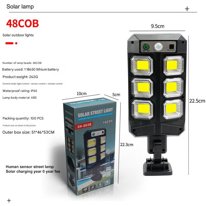 Waterproof LED outdoor garden light at night