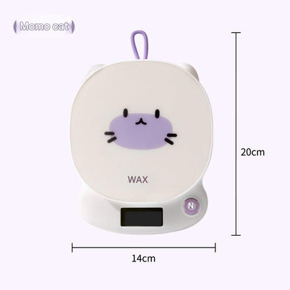 Compact food scale for baking
