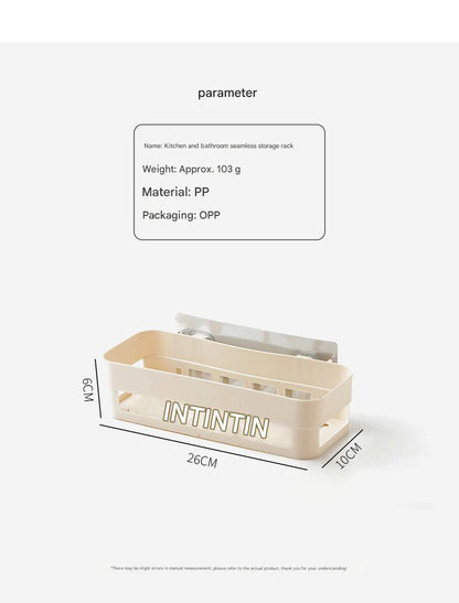 Wall-mounted bathroom organizer image 6