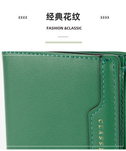 Yellow zipper wallet with card slots