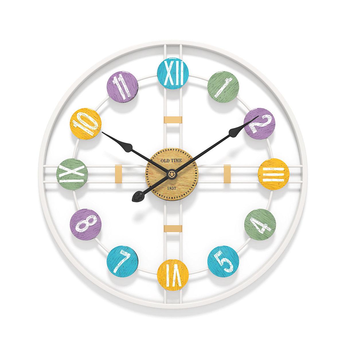 Silent Clock for Living Room Decor
