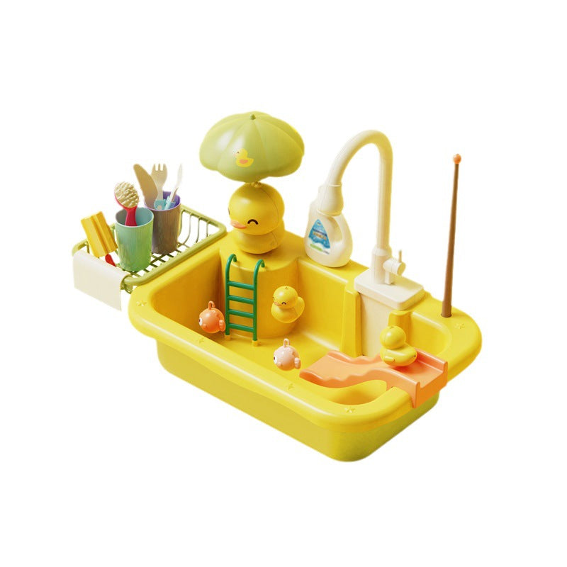 safe non-toxic plastic kitchen toy playset