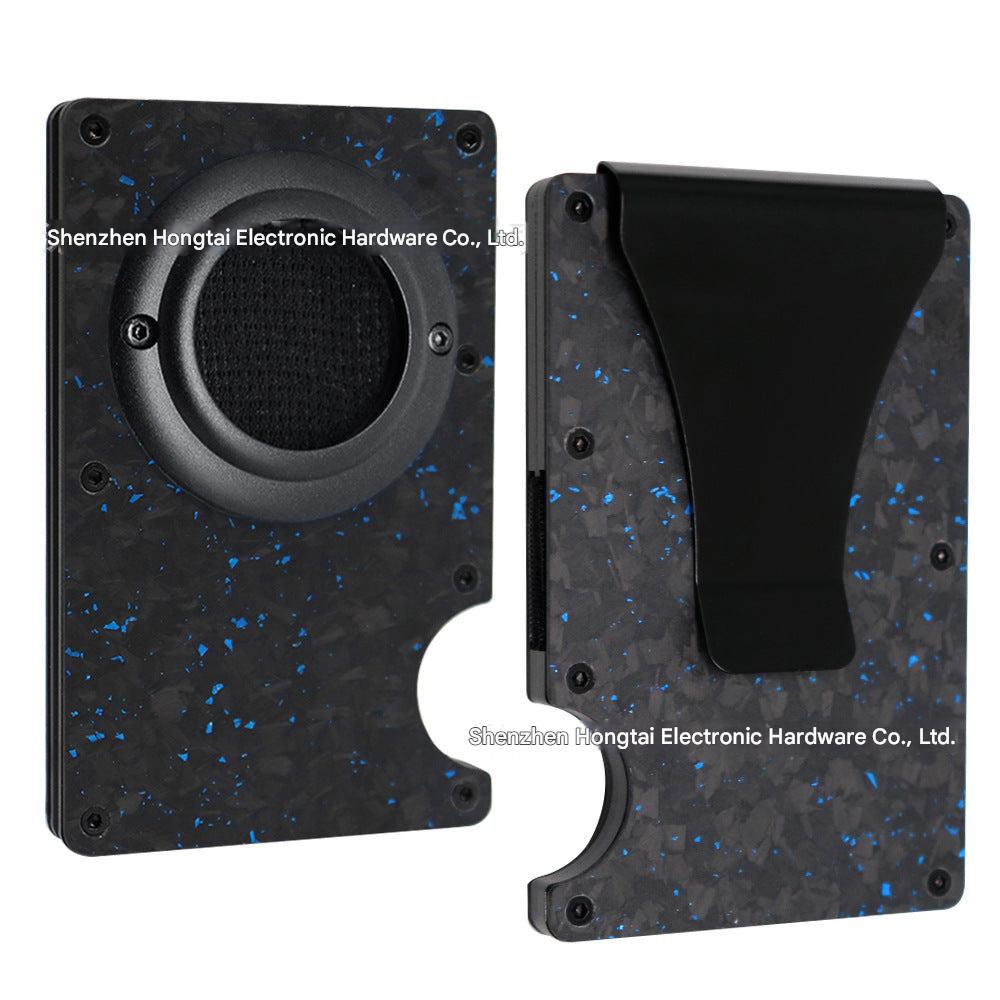 Compact design of Aluminum Wallet in use - Image 5