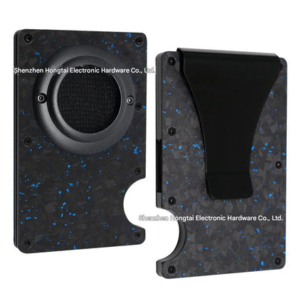 Compact design of Aluminum Wallet in use - Image 5