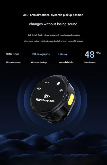 Wireless Clip-On Microphone Q8 Image 8