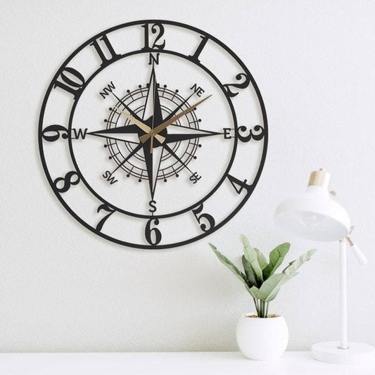 Elegant home decor wall clock