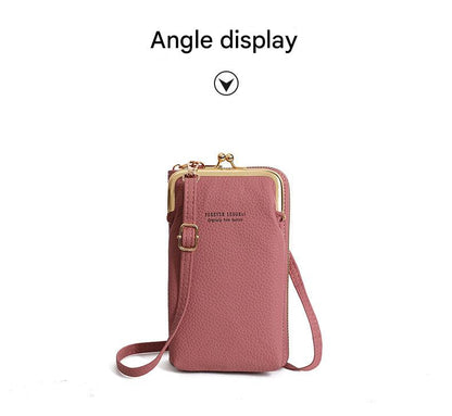 Stylish Mini Women's Phone Wallet Bag - Lifestyle Image
