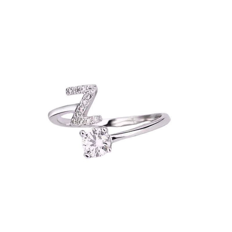 Adjustable Alphabet Ring J