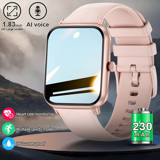 Waterproof smartwatch for fitness tracking