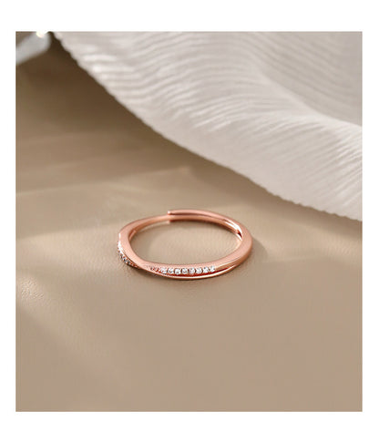 Elegant ring with rhinestones - Image 7