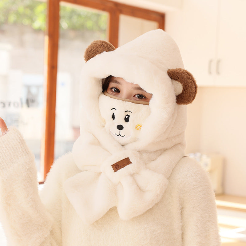 Adorable bear ear winter accessory