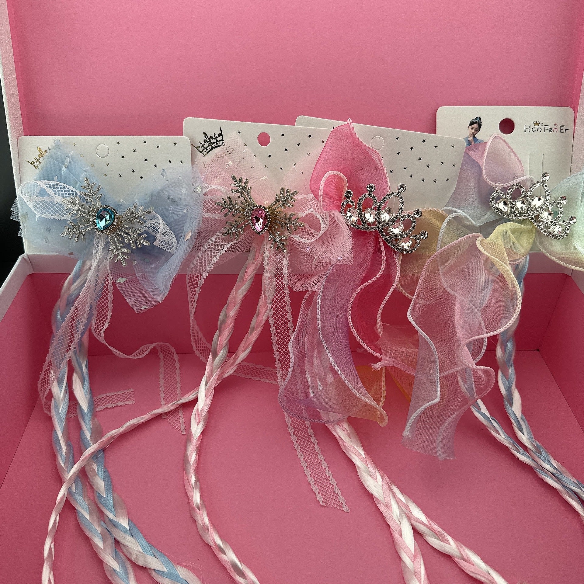 Handmade clip in pastel colors - Image 3
