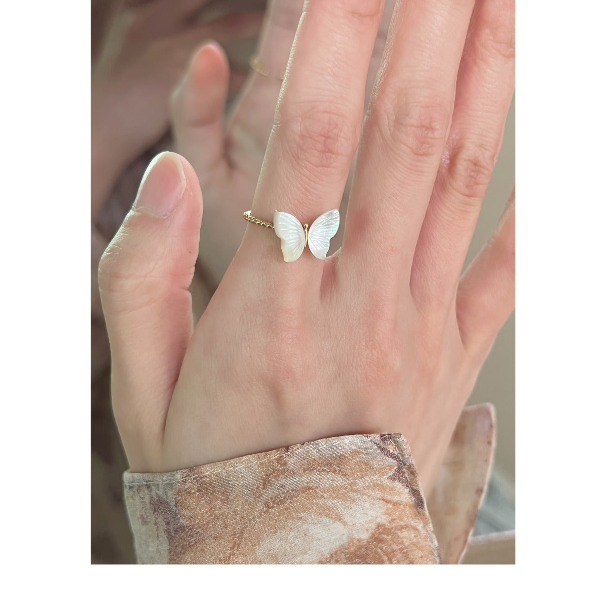 Unique butterfly ring in various colors - image 7