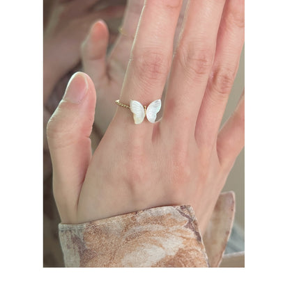 Unique butterfly ring in various colors - image 7