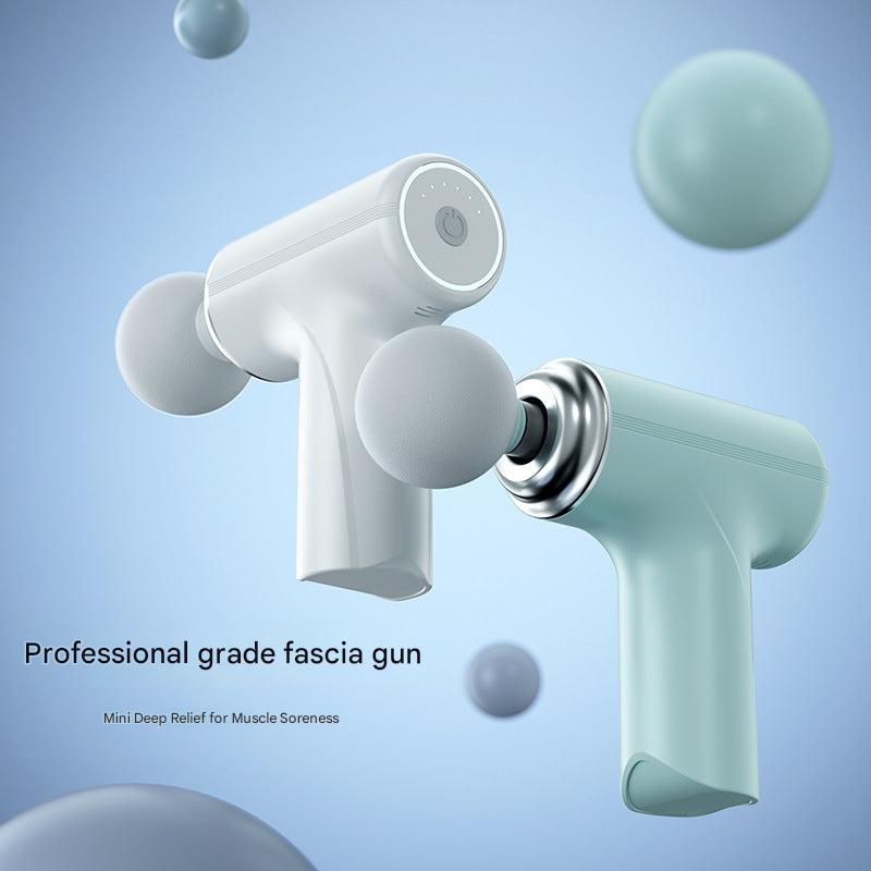 Rechargeable massage gun with charging cable
