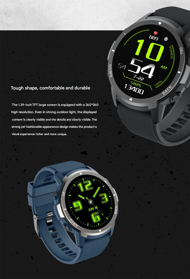S52 smartwatch in use by athlete