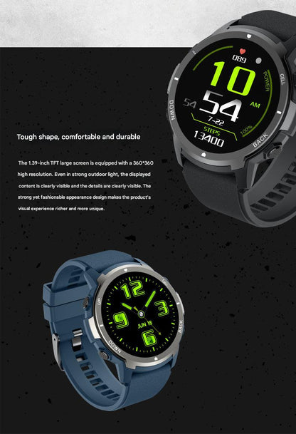 S52 smartwatch in use by athlete