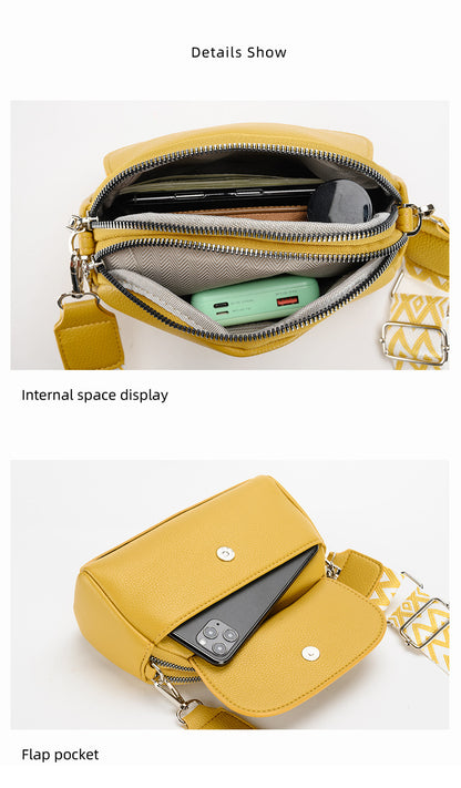 Red stylish handbag