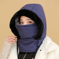 Thick Cycling Hat Navy Blue