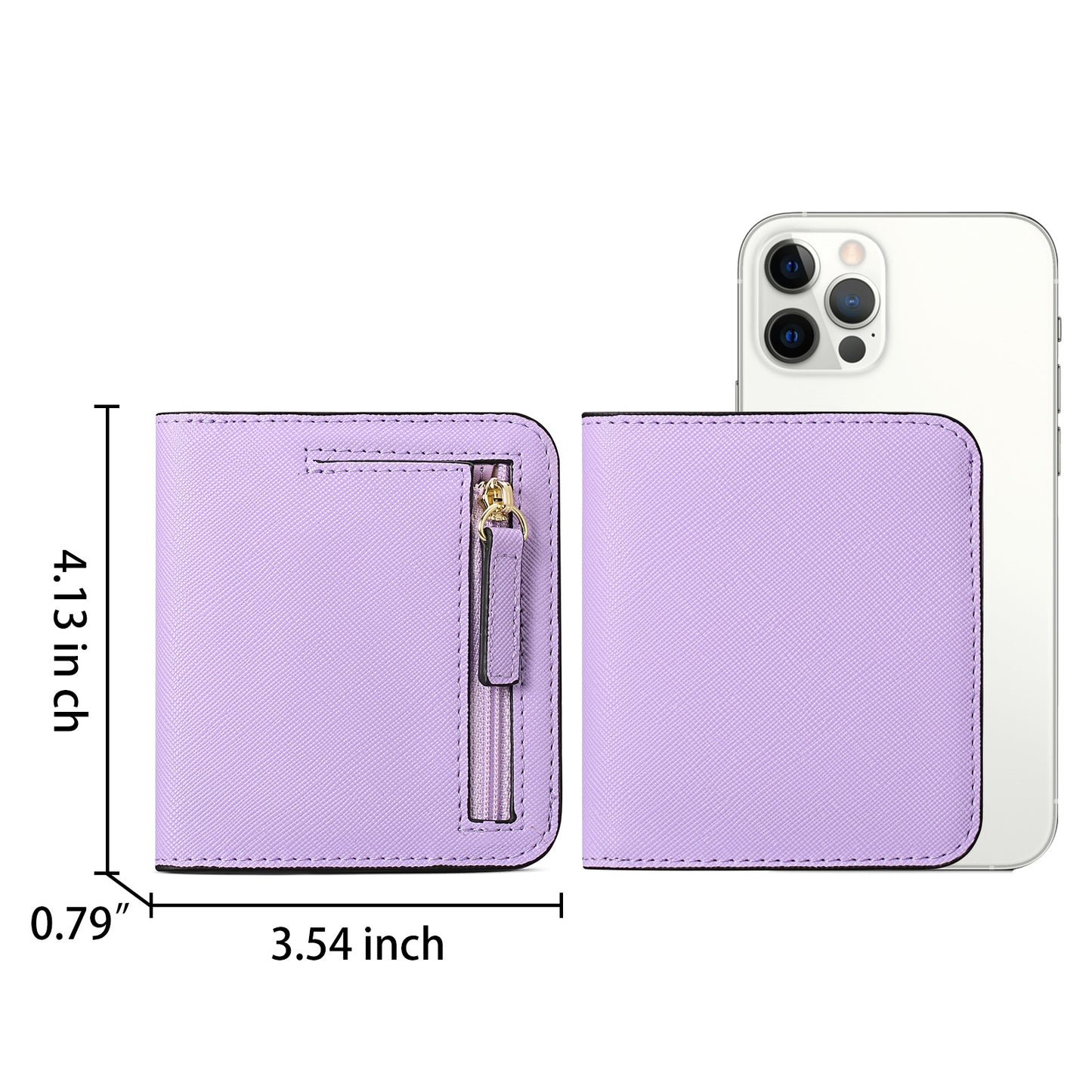 Cherry blossom pink slim wallet
