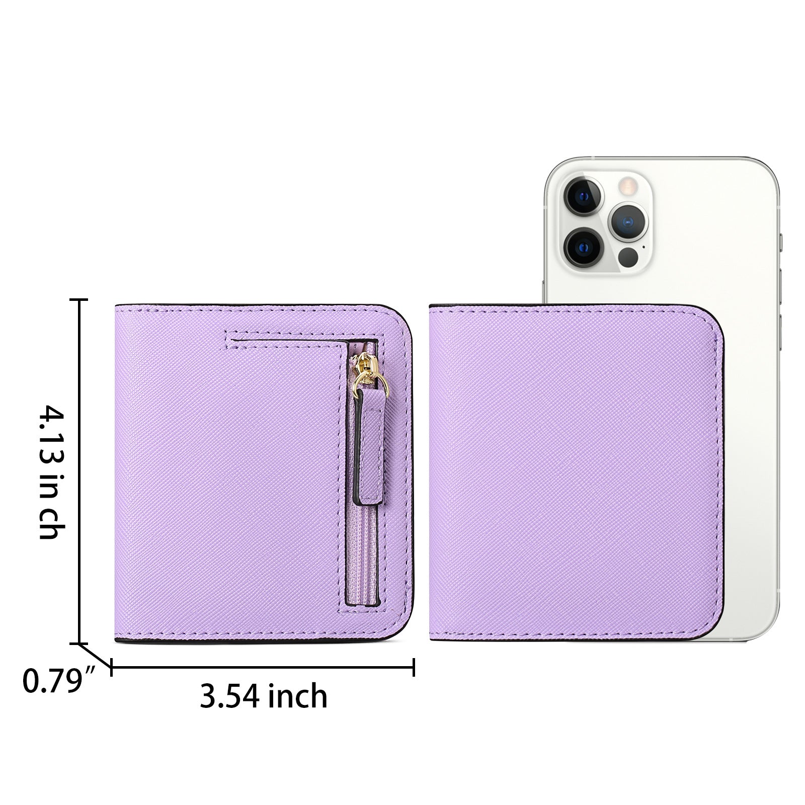 Cherry blossom pink slim wallet
