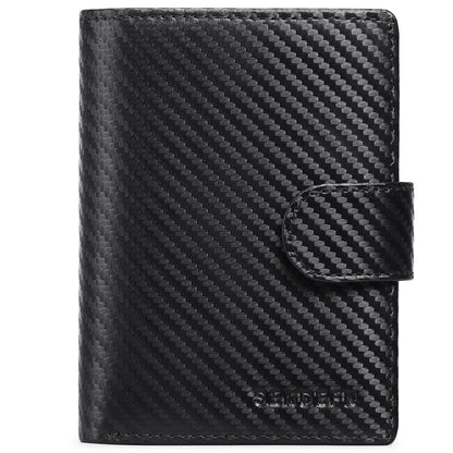 Stylish textured wallet - Black and Grey