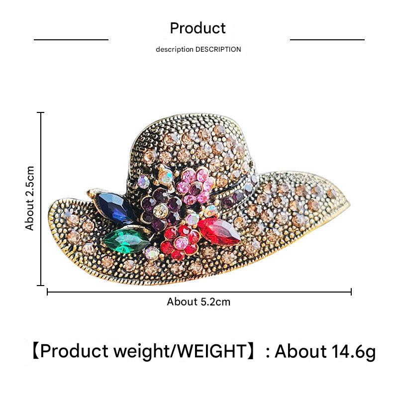 stylish gold brooch design image 2