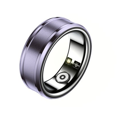 User checking health metrics on Smart Health Ring