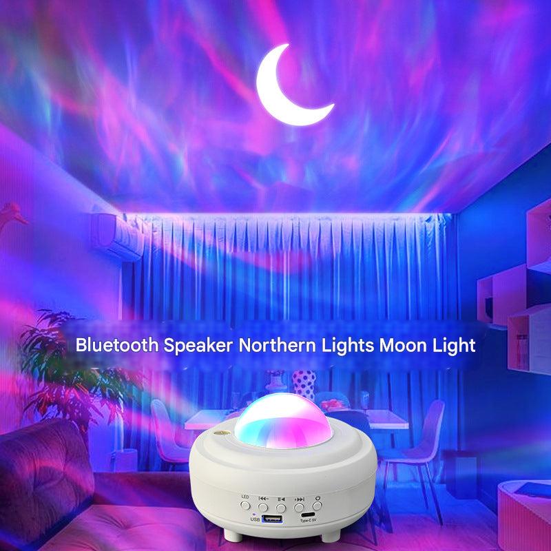 Starry night light effect speaker