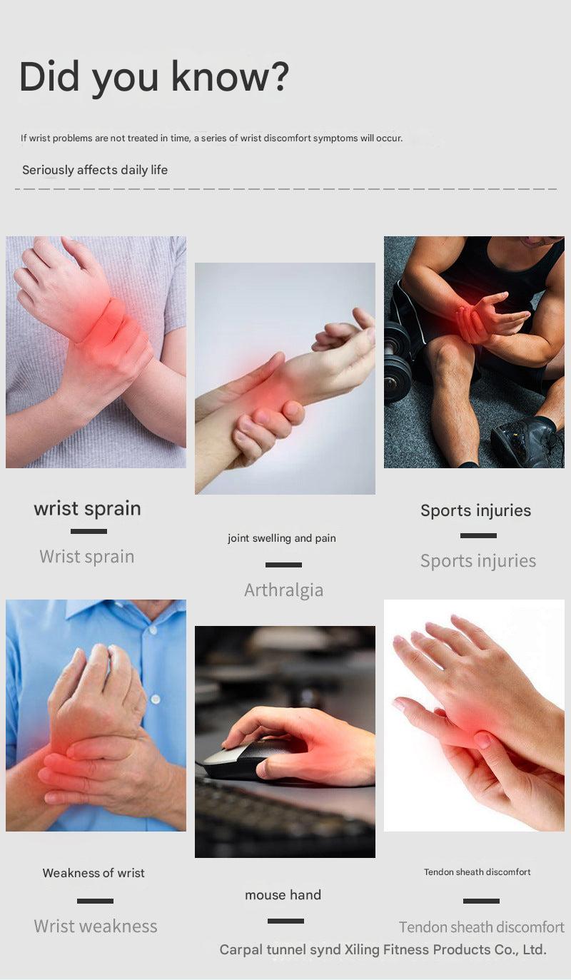 Stylish sports wrist brace in gray - image 9