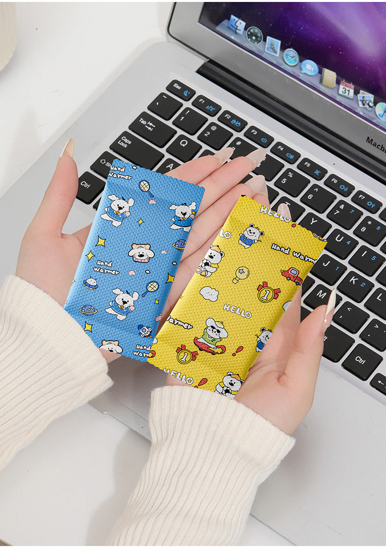Portable hand warmer with replaceable core image 2