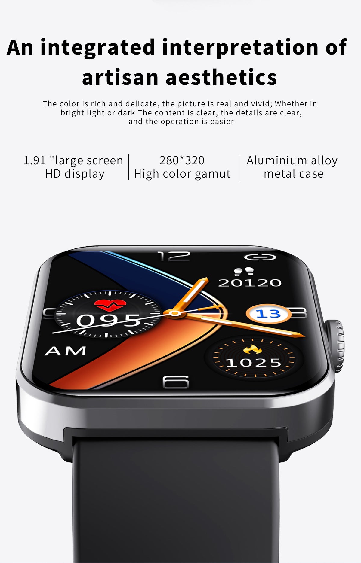 F57L Smartwatch front view
