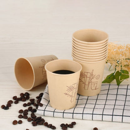 Sustainable Bamboo Fiber Disposable Cup Image 5
