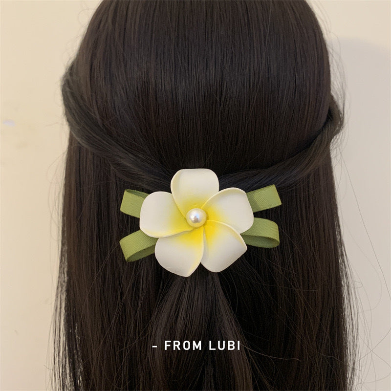 Stylish Egg Flower Hair Clip Set