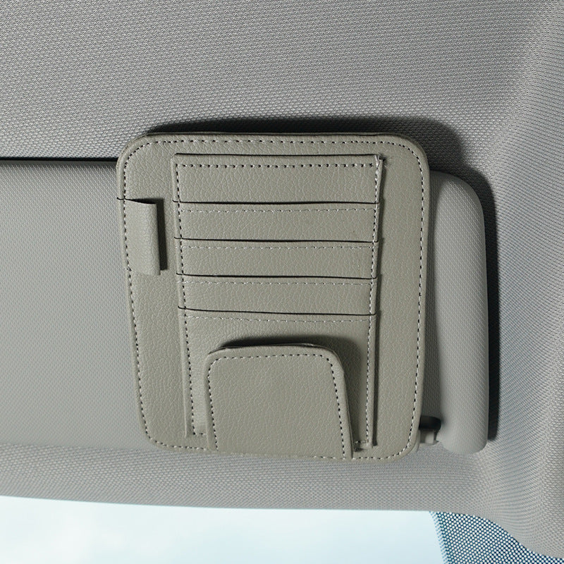 Car glasses case installation