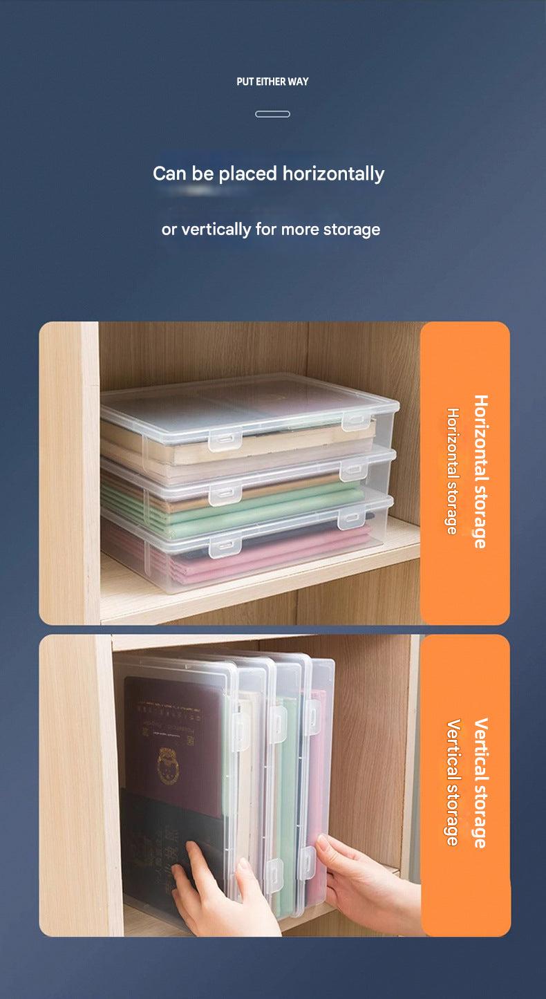 Large size document organizer for A4 papers
