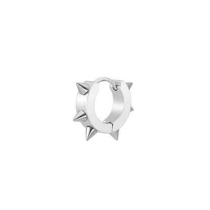 Geometric design stainless steel earrings image 2