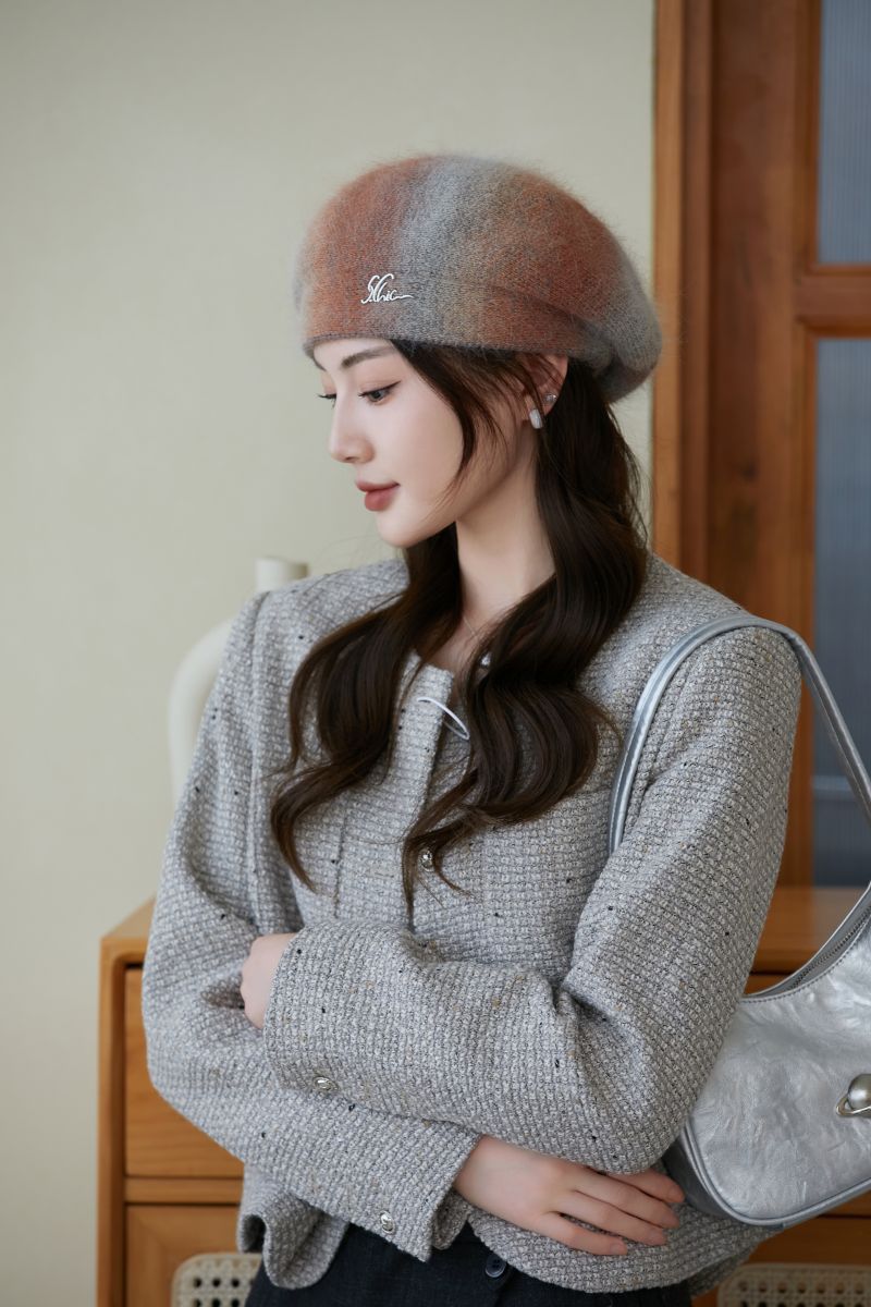 Fashionable Winter Rabbit Fur Beret