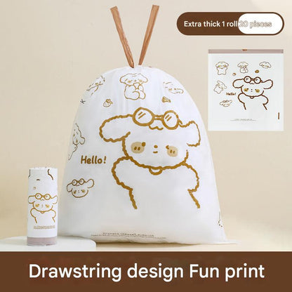 Stylish trash bags suited for home decor