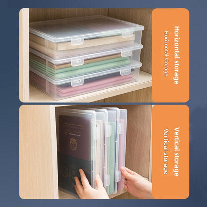 Large size document organizer for A4 papers